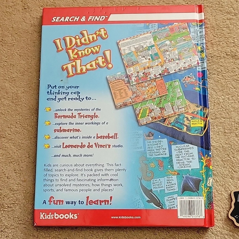 Search & Find I Didn't Know That! Hardback Kid's Book